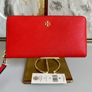 Tory Burch Red Wallet